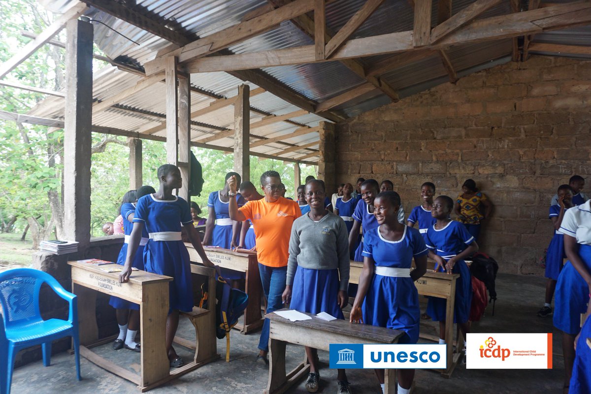ICDPGhana's tweet photo. ICDP GHANA began training of 96 girls under the UNESCO Prada Project in the Biakoye District of Oti Region. https://t.co/XbWhhqo6Lx