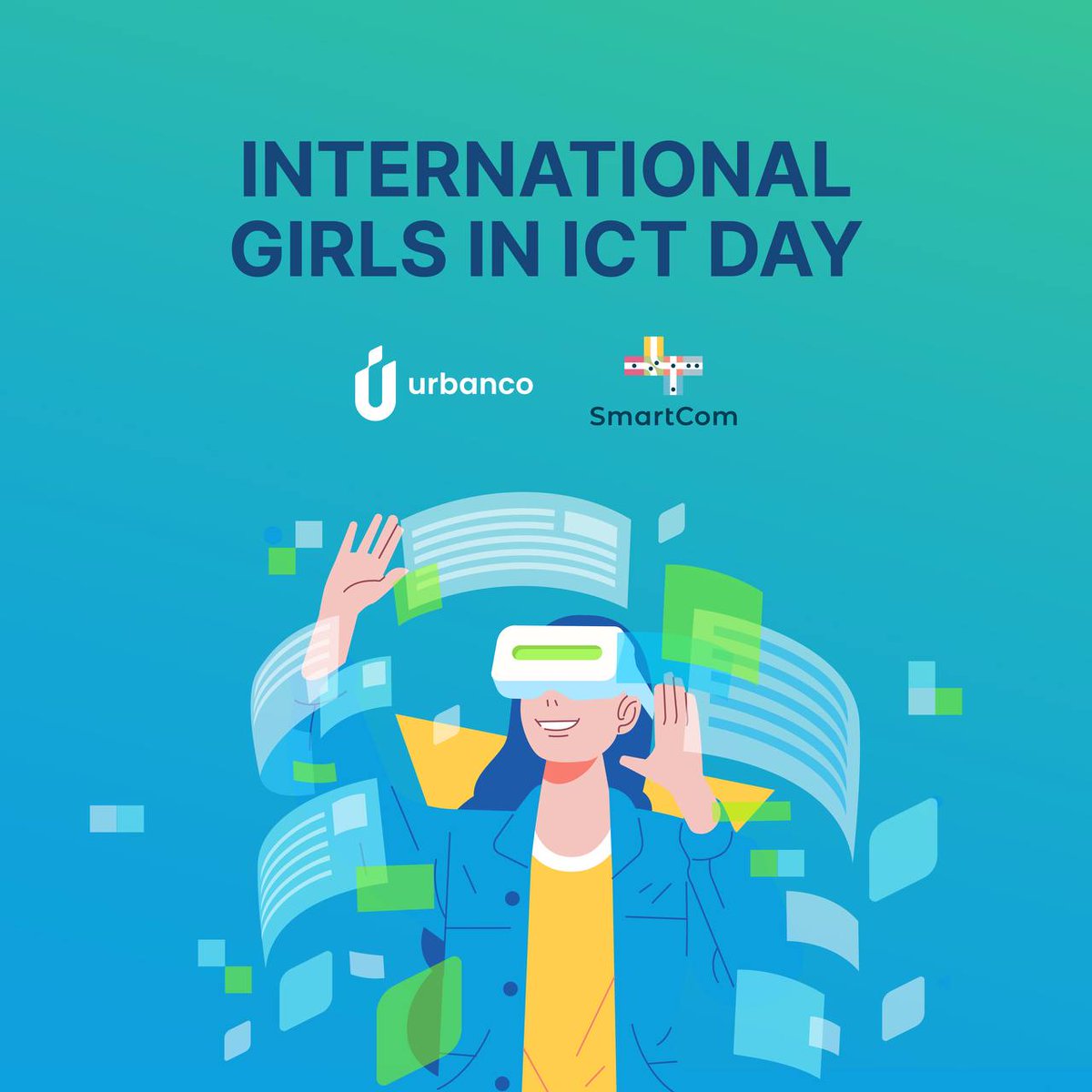 SmartCommv's tweet image. SmartCom strives to bridge the digital divide by fostering an environment that enables and encourages girls to pursue a future in ICTs and to ensure they have the necessary skills, confidence and support.
#enablingconnectedcommunities #withurbanco #internationalgirlsinictday