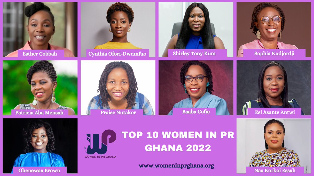 NaoleMedia's tweet photo. Actualités | #RelationsPublics
@womeninprghana publie son classement des 10 professionnelles des relations publics à suivre au #Ghana.
https://t.co/OEhKMkdf9M
@faithsenam https://t.co/S1lUI3sAKm