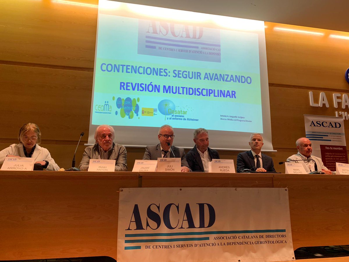 AssociacioAcad's tweet photo. Ahir vam assistir al Debat sobre la Necessitat o no de les Subjeccions de @FiraGran @_ascad. Vam parlar sobre el seu àmbit, quan són necessàries, quan s'han d'evitar i les conseqüències legals de la seva mala aplicació entre molts altres temes d'interès. https://t.co/QUom0J5QsD