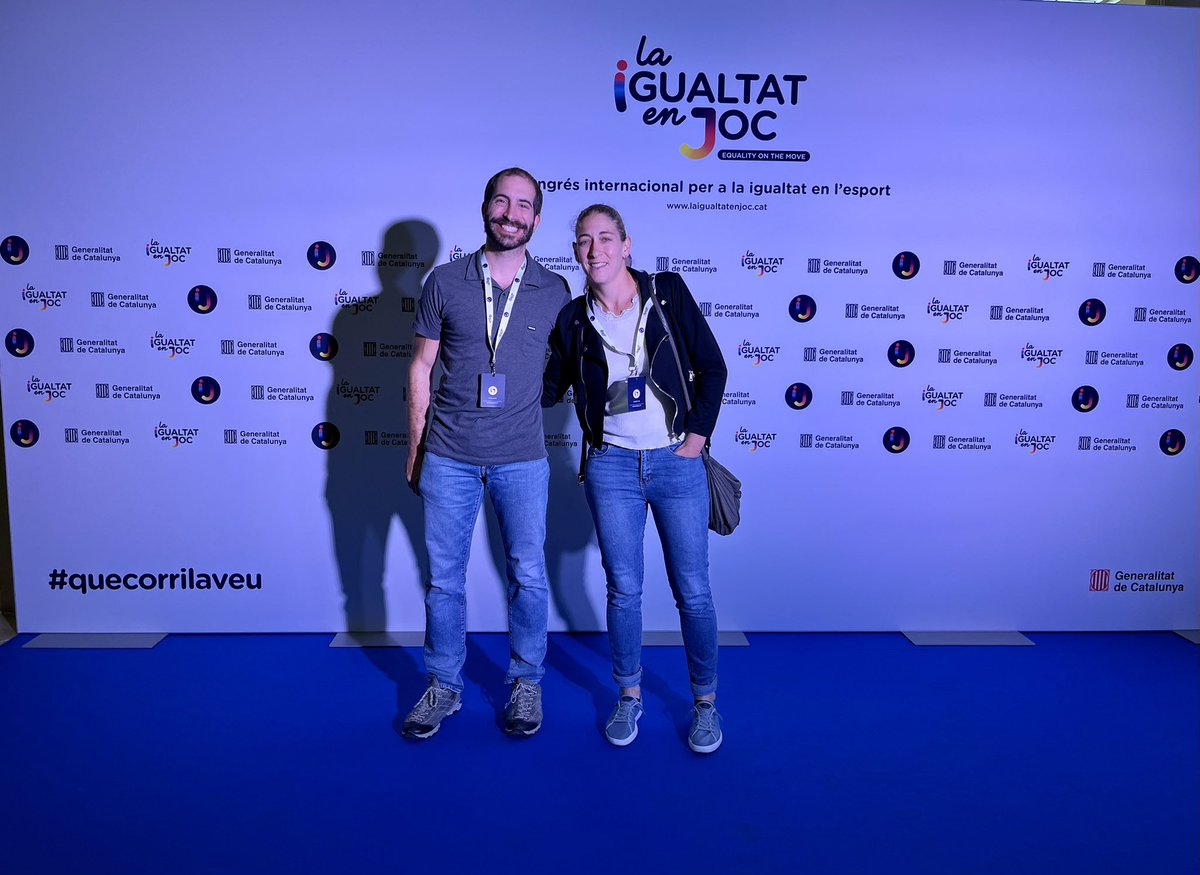 La Directora <a href="/maite_pellicer/">Maite Pellicer</a> ha participat al congrés internacional <a href="/laigualtatenjoc/">La igualtat en Joc</a> al <a href="/inefcat/">Inefc</a> presentant alguns dels resultats dels estudis que s’estan duguent a terme a la Càtedra.

 #LaIgualtatEnJoc #QueCorriLaVeu
Gràcies a tota l’organització 
<a href="/susannasp16/">Susanna Soler Prat</a> <a href="/PedronaSerra/">Pedrona Serra</a>
