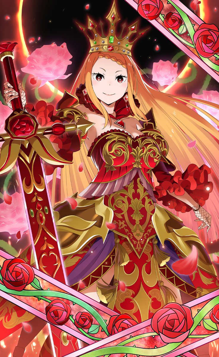 リゼロスギャラリー】 【紅蓮に燃ゆる王冠】プリシラ #リゼロス #rezero
