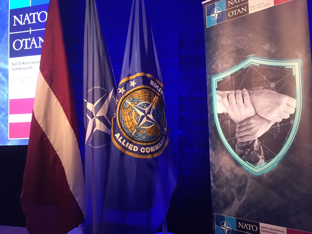 In beautiful #Riga to include #StabilityPolicing considerations at #NATO Resilience  Symposium. It’s crucial to support the Alliance’s endeavours also through the #LawEnforcement’s #BlueLens to uphold the #RuleOfLaw & ensure #SocietalResilience.
#WeAreNATO #StrongerTogether