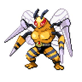 sillymrtumble's tweet photo. #pokemon #PokemonScarletViolet 
#pokemonfusions #pokemonart 
Beedrill+ Machamp= the most buff bee I've ever seen this would surely punch and beat you up with it's venom and kill you https://t.co/8pLasMKikP