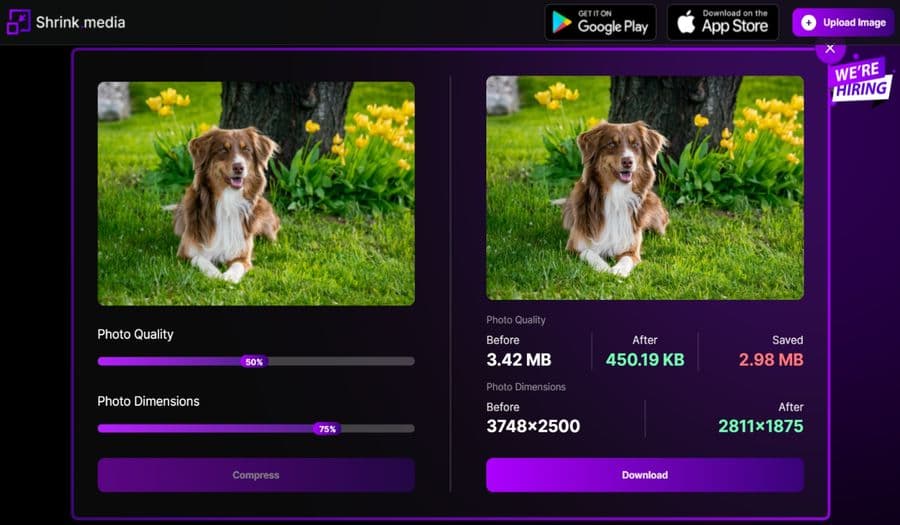softapps's tweet image. ¡Optimiza tus #imágenes para la web fácilmente! Con esta herramienta web gratuita puedes comprimir y reducir las dimensiones de tus imágenes para mejorar la velocidad de carga de tu sitio web. #OptimizaciónWeb softandapps.info/2022/05/19/red…