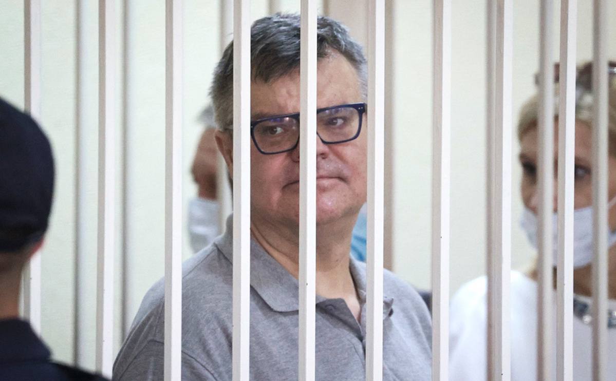 It is confirmed that <a href="/viktar_babaryka/">Viktar Babaryka</a> is in the hospital in Novopolotsk. There are no details about his condition yet. We know that political prisoners are tortured &amp; beaten every day. Viktar Babaryka was a main contender in the 2020 election before his arrest. #ShowViktarAlive