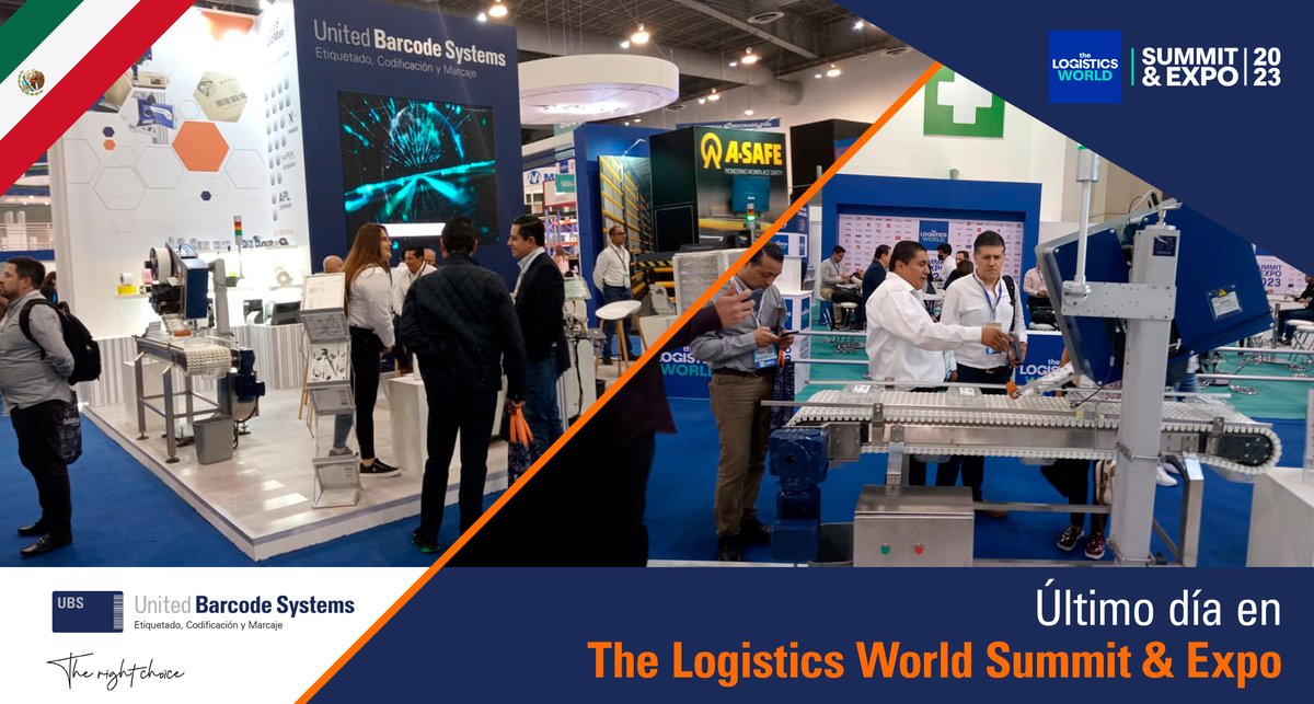 UBS_Code's tweet image. ¿Quieres visitarnos en #TheLogisticsWorld Summit &amp;amp; Expo? ¡Hoy es el último día que estaremos en esta exposición mostrando nuestras soluciones, nos vemos en el stand #628!

📍Stand #628
📲 ubscode.com.mx/es-mx/news/128…

#LogisticsWorld #Expo #logística #LineaDeProducción #ubscode