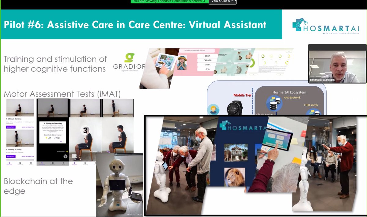 HosmartAI's tweet photo. 📅25th of April
"EU Landscape in regard to healthcare robotics" session

#HosmartAI's Project Coordinator presenting at the DIH-HERO Knowledge Conference! 🤖⚕️

A special thanks to DIH-HERO for inviting us to present! https://t.co/3baarCv54V