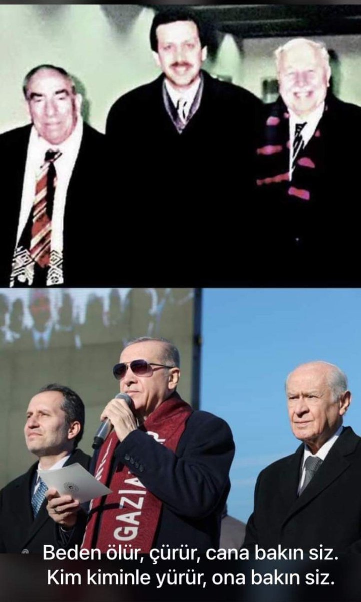 Beden ölür çürür cana bakın siz kim kiminle yürür ona bakın siz...🇹🇷