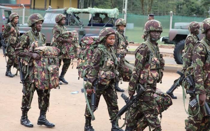 #Guerre_dans_l_Est: Le passage des jeunes #Wazalendo à Rushovu dans le Gpmt de #Tongo (territoire de Rutshuru) la soirée d'hier mercredi, a occasionné la blessure par balle de deux hommes par les militaires Kényans de @eacrf_DRC
Selon nos sources, ces militaires Kényans ont tiré