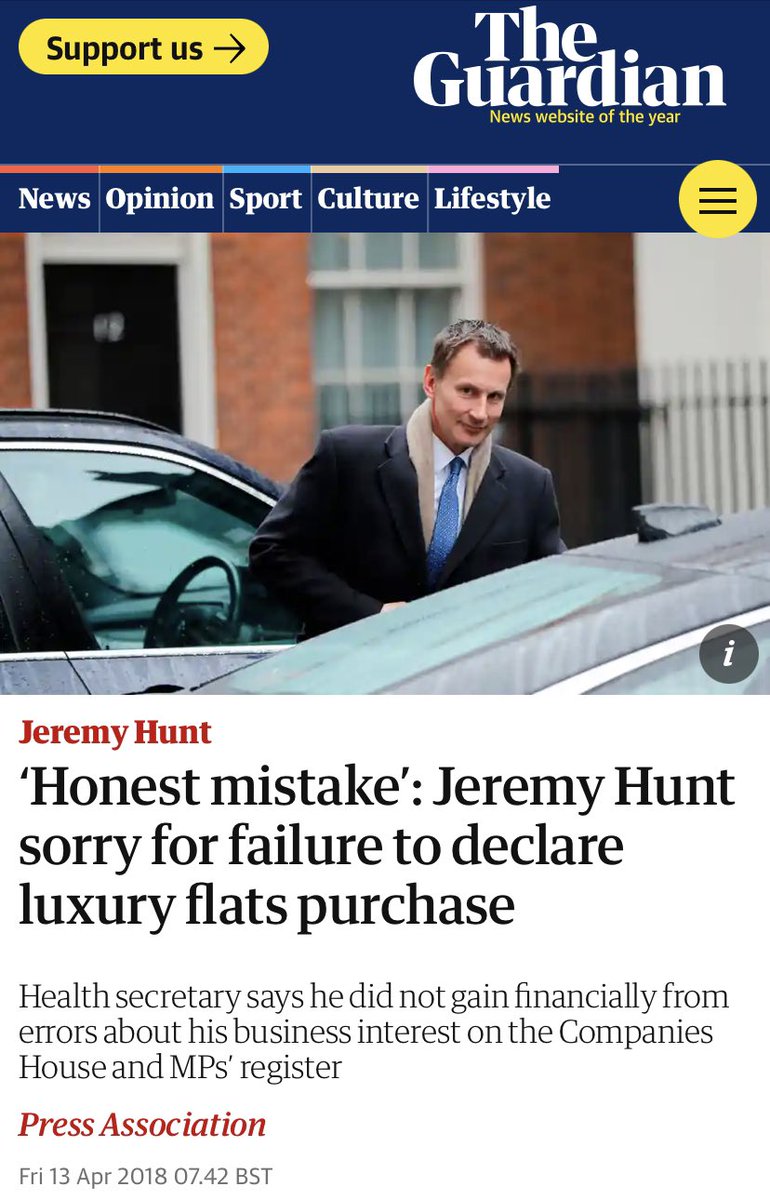 urban_sk's tweet photo. @dave43law That is how the well-off remain well-off. 

For instance, Hunt who can afford luxury flats, raises £38K for his marathon run. To make him feel good. https://t.co/cnwJcv0iid