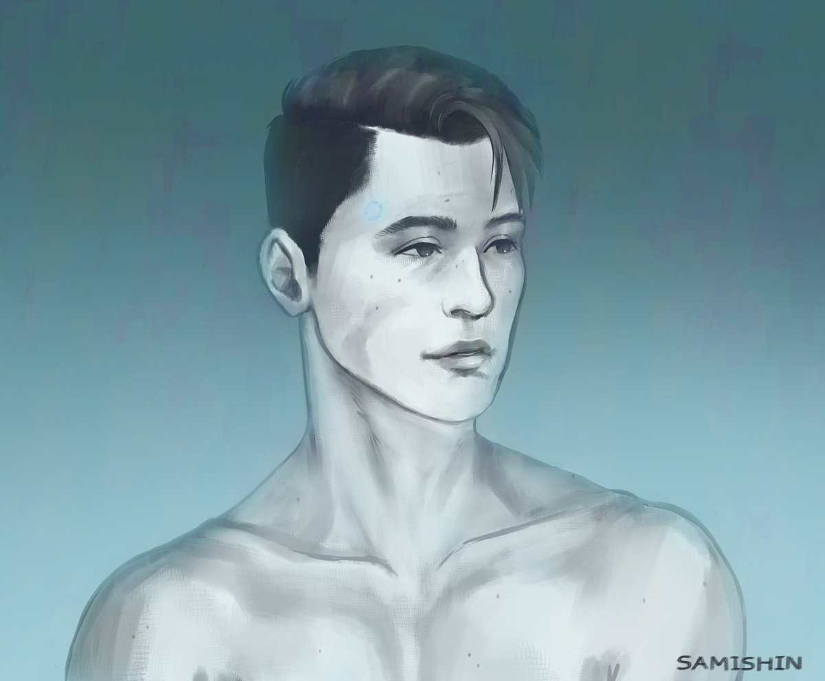 Connor study.😌✨
#DBHConnor #DetroitBecomeHuman #RK800