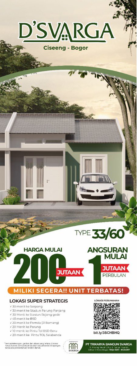 tenktenkblues72's tweet image. Ciseeng parung dan sekitarnya yuk yg mau punya rumah sendiri, dari pada ngontrak mulu ya kan😁

#ciseeng #parung #bogor #perumahan