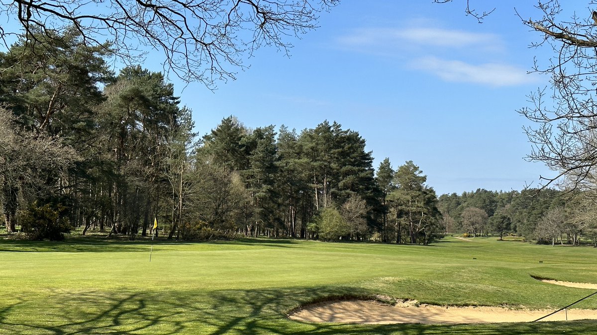 Course setup and ready for the <a href="/BIGGAEastAnglia/">BIGGA East Anglia</a> golf day.