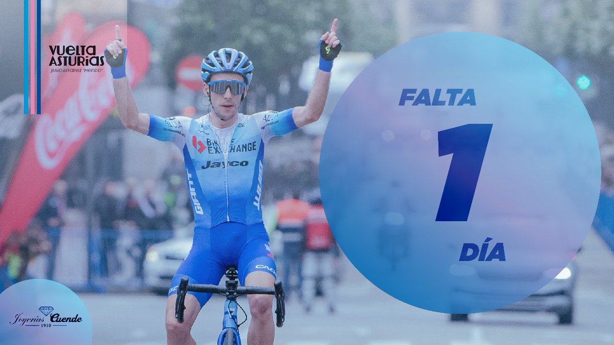 ¿Estáis preparados? 🚵‍♂️

¡Falta un día para #LaVueltina ! 

#VueltaAsturias2023 #CiclismoAsturiano #EnvueltaEnElParáiso @JoyeriaCuende