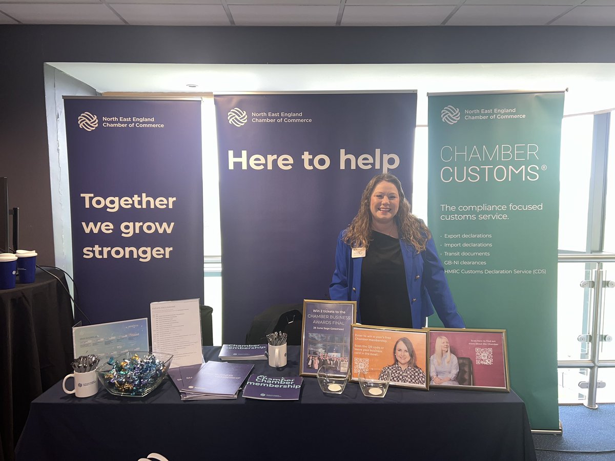 nechamber's tweet photo. We’re set up and ready to go! Make sure you come and say hello to the Chamber team on level 2. We cant wait to see you all! #NEEChamberShowcase https://t.co/rqSz5lbzzy