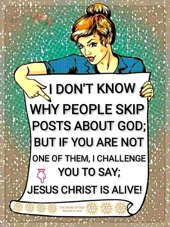 thompsonb2569's tweet photo. Jesus said unto her, "I am the resurrection and the life: he that believeth in Me, though he were dead, yet shall he live:"
- John 11:25 https://t.co/c1ZgmJqeEm