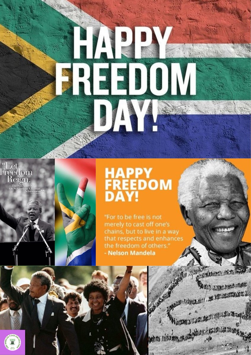 The Dorcas-Page Foundation wishes you a happy freedom day.On this day we honour those who fought for our freedom and paved a way for an equal, representative,non racial society.#FreedomDay2023