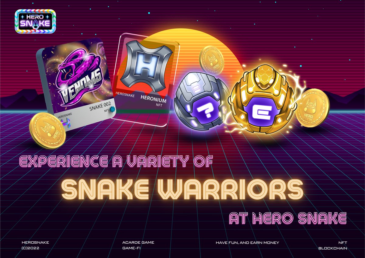 🔥🔥 EXPERIENCE THE SNAKE WARRIORS WITHOUT BUYING THEM 🔥🔥

👏 Gamers can experience the "snake warriors" through the snake rental feature

👉 Quickly rent these "snake warriors" to earn HBG now!!!