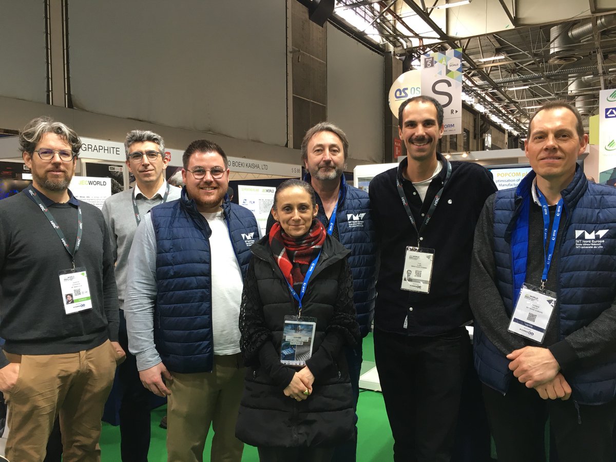 P_Krawczak's tweet photo. [#JECWorld 2023, Day 3] 

Last chance to meet with our teams, motivated as ever to share their expertise on #Composites #AdvancedManufacturing, #3Dprinting, #Recycling &amp; #VirtualEngineering

Discover the platforms available to innovate together (@IMTFrance booth📍5R92) https://t.co/9OTF9iZdHP