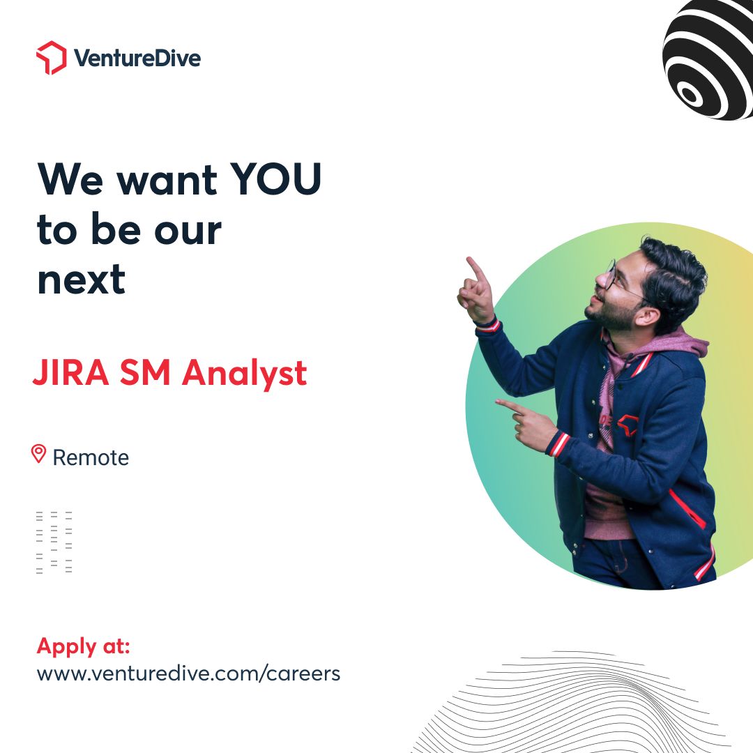 📢 Job Alert

Join our team as a 𝐉𝐈𝐑𝐀 𝐒𝐌 𝐀𝐧𝐚𝐥𝐲𝐬𝐭 and take charge of seamless project management!

Apply HERE: lnkd.in/dWaynYPP

#CareersAtVentureDive #JIRASoftware #JIRAAlign #Jirasoftware #JiraAdmin #RemoteJobs #JobsinLahore #JobsinKarachi #PakistanJobs