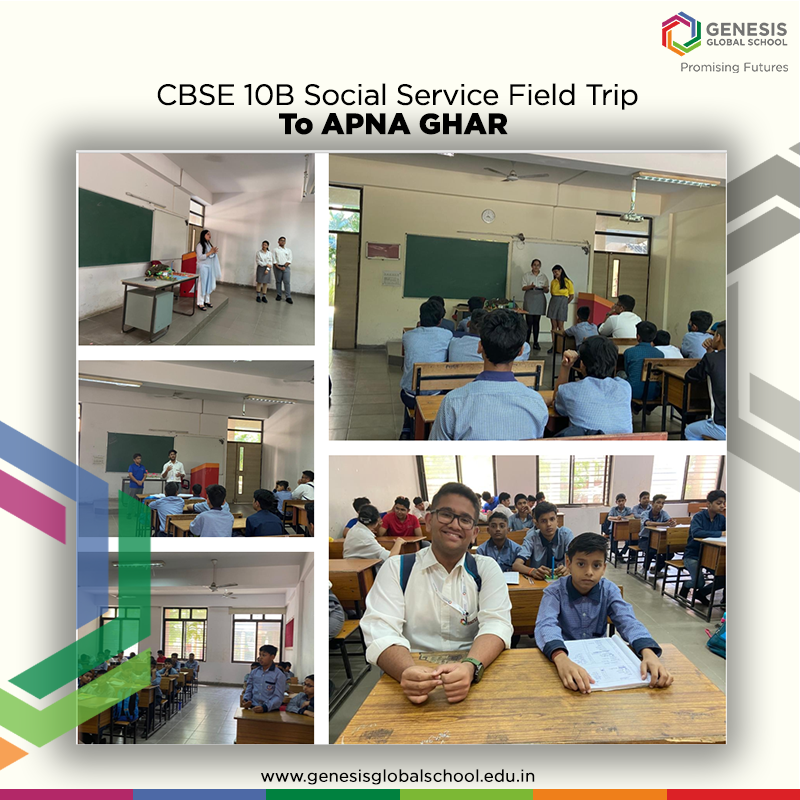 GenesisGSchool's tweet photo. Grade: CBSE 10B
 Activity: Social Service Field Trip
 Location: Apna Ghar
 
#GenesisGlobalSchool #GGS #promisingfutures #cbse #cbseschoolsinnoida #ApnaGhar #SocialService #FieldTrip #sciencemodels #science #scientificconcepts https://t.co/euXs8Mxmjv