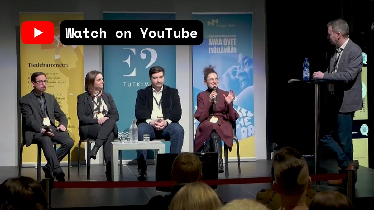 🌏With the world changing so quickly around us how can science help our society to adapt &amp; succeed?

Watch the panel discussion at #ScienceNightLive &amp; find out what our panelists had to say on this topic🗣️

<a href="/DrSmale/">Adam Smale</a> <a href="/BallardiniRM/">Rosa Maria Ballardini</a> <a href="/MilosPlanner/">Miloš N. Mladenović</a> <a href="/Ciaret25/">Chiara Valentini</a> 
👉youtube.com/watch?v=ddd-8o…