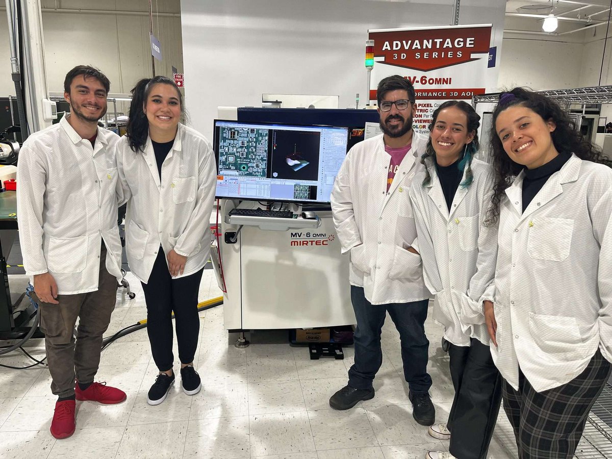 globalsmt's tweet photo. Absolute EMS and OLogic Welcome Brazilian Robotics Team to  Silicon Valley
https://t.co/3JpxH9f6UP
#ipc #smt #printedelectronics #pcbdesign #electronicsmanufacturing #electronicstechnology #semiconductorpackaging #pcbassembly #smta #electronicspackaging #surfacemountedtechno... https://t.co/5rFqRYAlKq