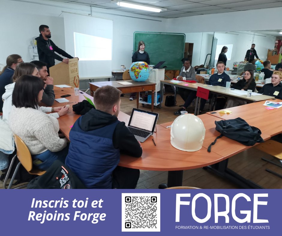 ForgeFormation's tweet image. 💡Avec Forge, on pense ensemble à des idées et à des solutions concrètes pour l’avenir en sciences, en environnement et en numérique !

💪On te donne RDV à 11h sur notre chaîne Twitch pour te donner plus d’infos, sinon tu peux toujours consulter notre site et t’inscrire ! 🤩