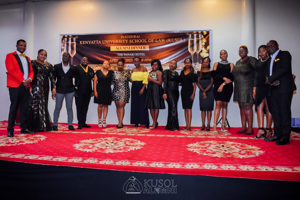 KUSOLAAssoc's tweet photo. Where it all started!!! Some of the faces from the class of 2012! 

With our former lecturers @KenyattaUni and some @lawsocietykenya representatives!

#KUSOLAlumni23 
#tbt #TBThursday https://t.co/gv1AfdKYrd