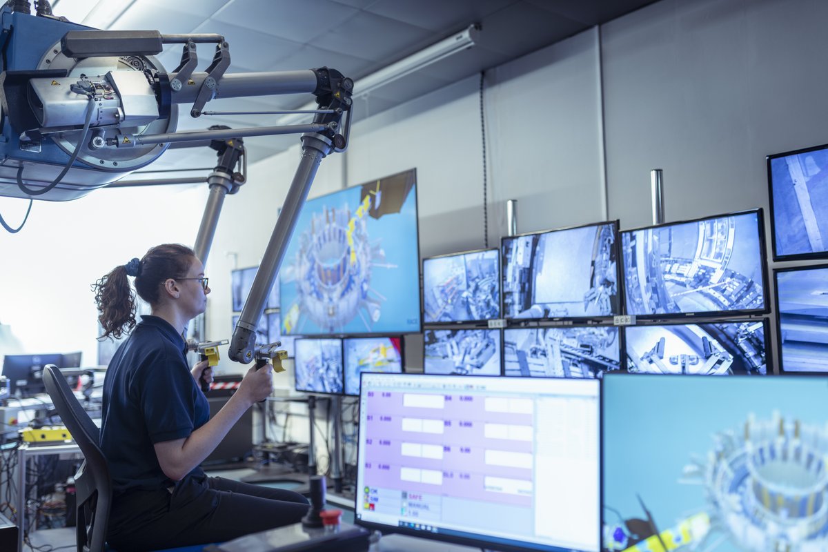 🚨Technologists at UKAEA’s robotics division, RACE, are inviting academics, researchers &amp; industry to discuss fusion energy’s challenges in engineering, electronics &amp; cybernetics at the IEEE International Conference on #Robotics &amp; #Automation 

🦾ccfe.ukaea.uk/ukaea-calls-up… #ICRA2023