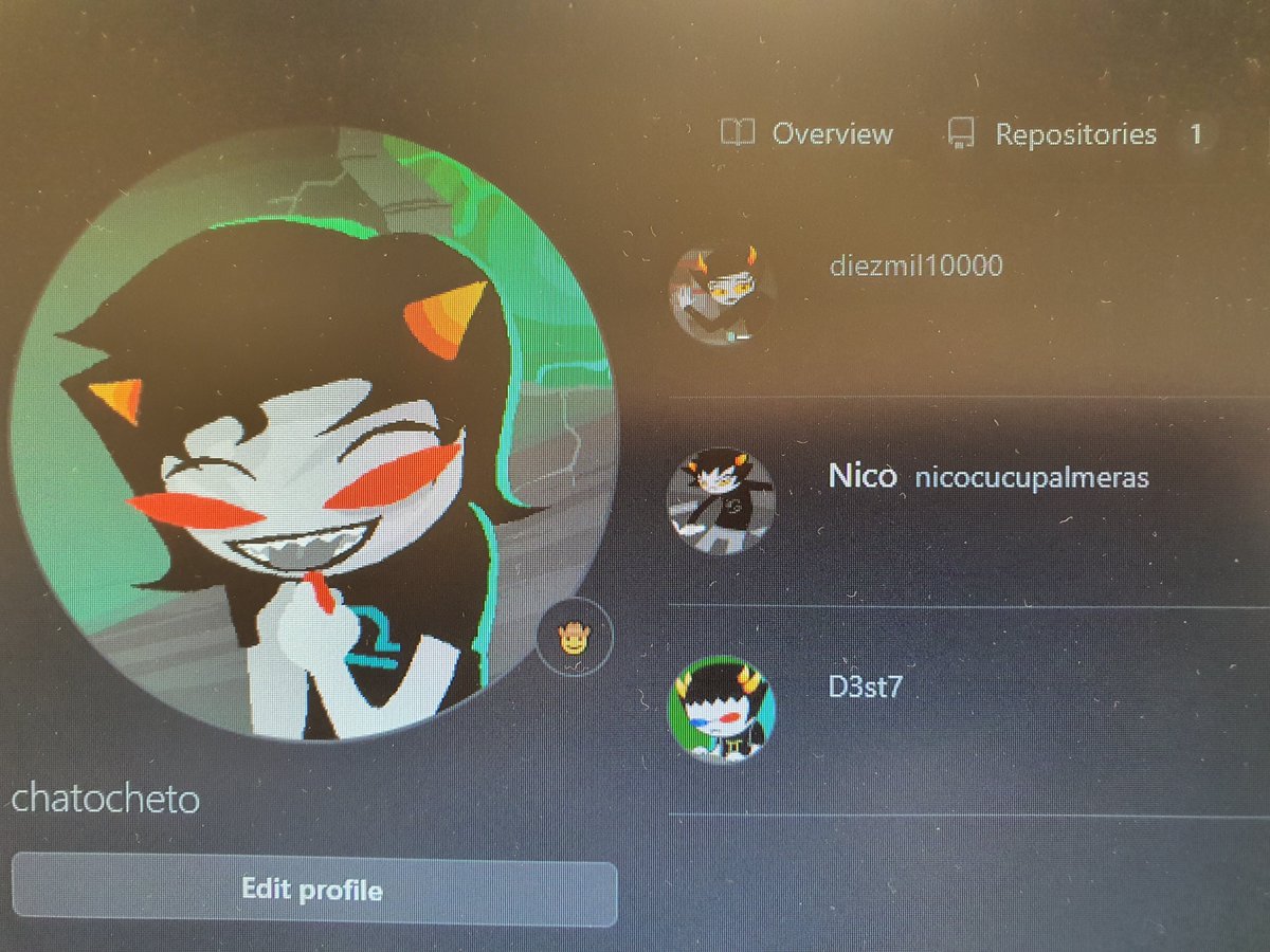 wlwkaneki's tweet photo. matching icons en GitHub 😍😍 #mieu https://t.co/1ofr23bSh1