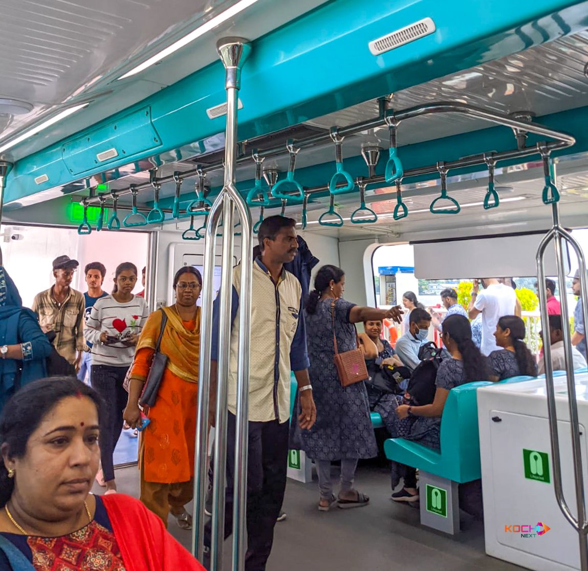 KochiNext's tweet photo. Crowds just keep pouring in to Kochi Water Metro 😲😍💥👌

Day 2 is seeing even more crowds than day 1, where the HC - Vypin sector recorded a footfall of 6,559. Today the Vytilla - Kakkanad route has also begun operations

Kochi is soaring high ❤️❤️

Follow @KochiNext for more https://t.co/kiSGGUGzYB