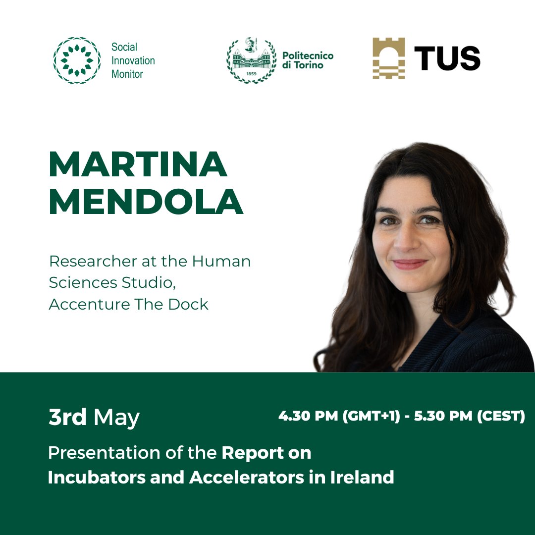 👥👉<a href="/massizanotto/">Massimiliano Zanotto</a>  <a href="/gavan/">Gavan Drohan</a>  <a href="/martina_mendola/">Martina Mendola</a> <a href="/PoliTOnews/">Politecnico di Torino</a>  <a href="/ucddublin/">University College Dublin</a>  <a href="/TUS_ie/">Technological University of the Shannon</a> <a href="/Socialinnoteams/">SIT - Social Innovation Teams</a>