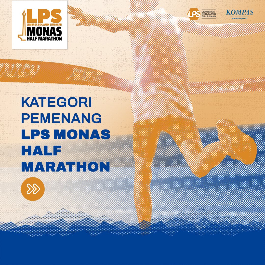 monashalfmrthn's tweet photo. Hai runners! 🏃🏻

Ini dia kategori pemenang yang ada di LPS Monas Half Marathon.
Udah siap belum nih buat jadi pemenang? 

Powered by @lps_idic
Presented by @hariankompas

#LPSMonasHalfMarathon #RestartForChange #LPSIndonesia https://t.co/ioWUOu863V