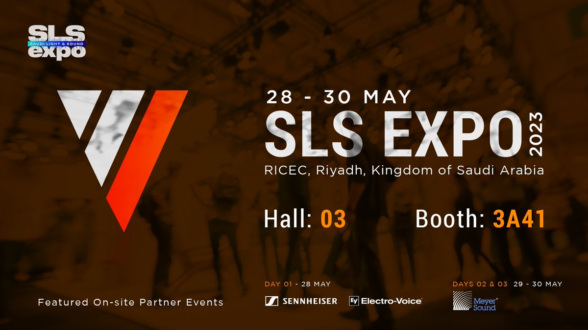 venuetech_'s tweet photo. We are returning to @SLSEXPO! Visit booth Hall 03,  3A41 https://t.co/QfMxrs3yqz