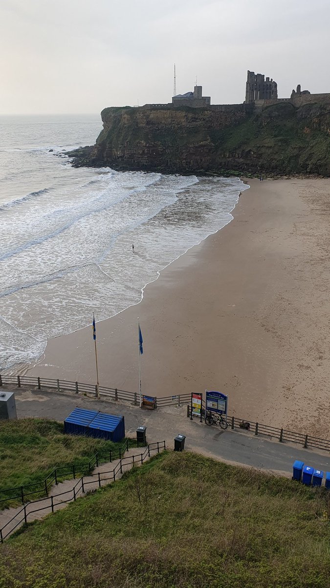 purpolous2048's tweet photo. A lone swimmer enters rhe sea.
#seaswim
#tynemouth
#kingedwards https://t.co/P0WIaOntfM