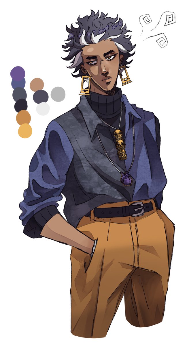 Massuloid's tweet photo. updated the fit on my OC Krishna~

#digital #digitalart #digitalsketch #digitalartwork #oc #originalcharacter #originalcharacterart #illustrationart #illustration #sketch #sketches https://t.co/TemCrcGbNk