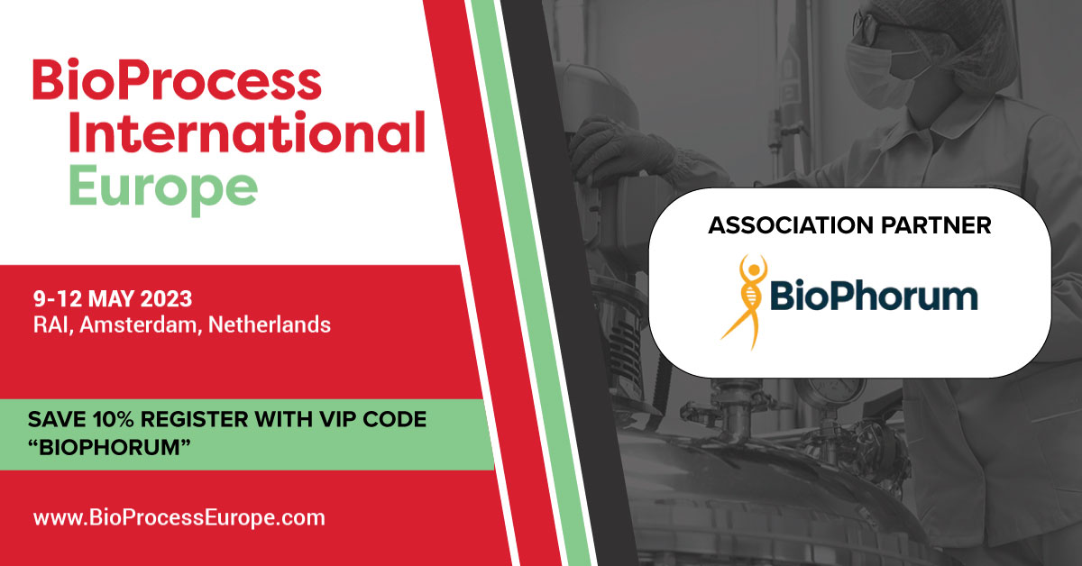 BioPhorum (@biophorum) on Twitter photo Join BioPhorum at BPI Europe 2023
BioPhorum member companies are eligible to receive a 10% discount to attend when you register with VIP code BIOPHORUM on the event website.
Register here 👉🏻 okt.to/wk1Gmr Join BioPhorum at BPI Europe 2023
BioPhorum member companies are eligible to receive a 10% discount to attend when you register with VIP code BIOPHORUM on the event website.
Register here 👉🏻 okt.to/wk1Gmr