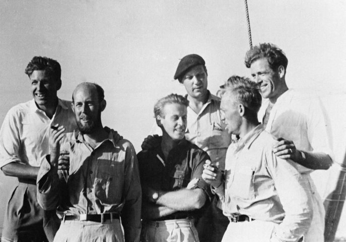 April 28, 1947 – Thor Heyerdahl and five crew mates set out from Peru on the 'Kon-Tiki' to demonstrate that Peruvian natives could have settled Polynesia.