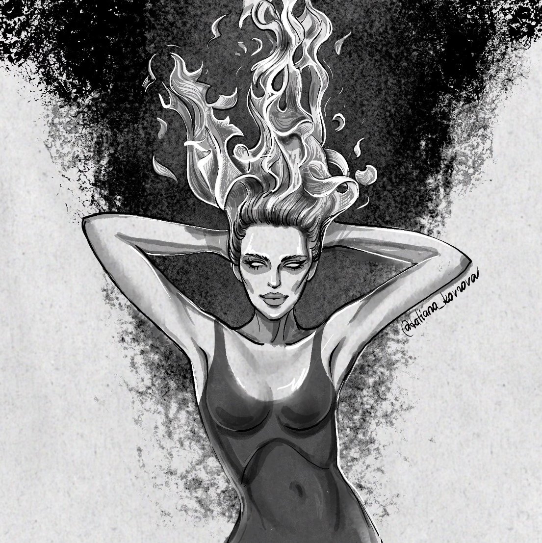 Salut!
I am glad to present you another drop for my collection "Harmony of light and shadow"

"Firewater"

1/1 digital art on <a href="/opensea/">OpenSea</a>
0.06 $ETH

Everything is poison and everything is medicine, like Yin and Yang, light and shadow