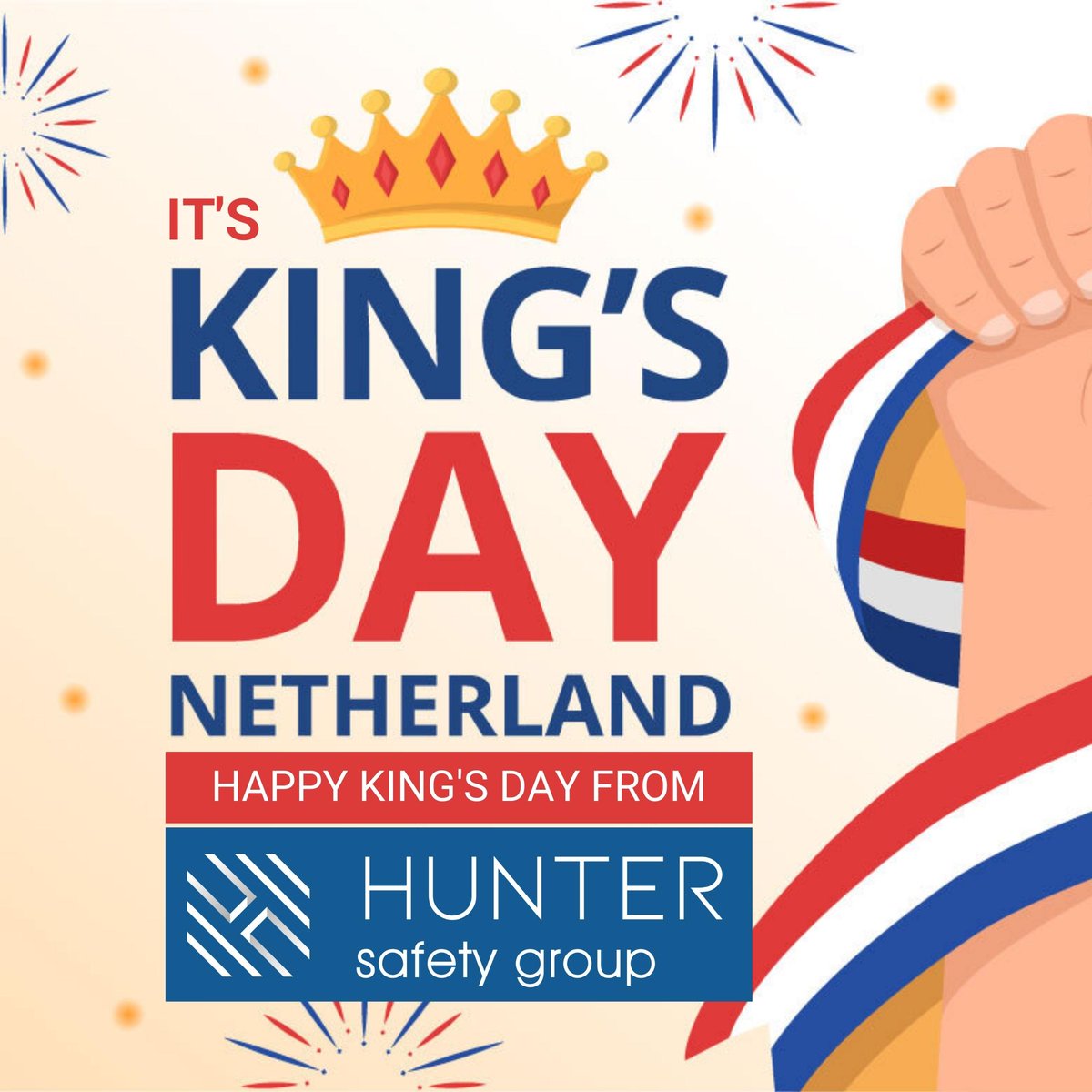hunter_safety's tweet photo. Happy Kings Day to all our colleagues and clients in The Netherlands! Hunter Safety will be celebrating over many of our sites in the UK and Europe to mark this special day.

#KingsDay #KoningsDag https://t.co/OPbFey5rsu
