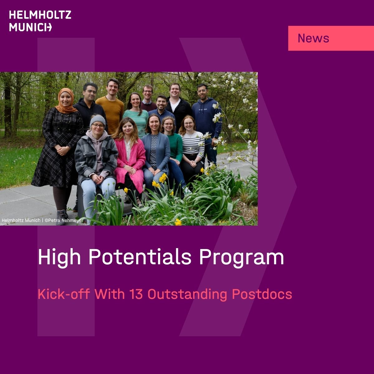 Helmholtz Munich | @HelmholtzMunich (@helmholtzmunich) on Twitter photo ๐Congratulations to the 13 #postdocs enrolled in the new internal ๐๐ถ๐ด๐ต ๐ฃ๐ผ๐๐ฒ๐ป๐๐ถ๐ฎ๐น๐ ๐ฃ๐ฟ๐ผ๐ด๐ฟ๐ฎ๐บ <a href="/Health_talents/">Helmholtz Munich PhD & Postdoc | Career Center</a>!
๐กYesterday marked the start of the two-year program to support talented #scientists in their #Career development
๐Learn more: t1p.de/w8gch ๐Congratulations to the 13 #postdocs enrolled in the new internal ๐๐ถ๐ด๐ต ๐ฃ๐ผ๐๐ฒ๐ป๐๐ถ๐ฎ๐น๐ ๐ฃ๐ฟ๐ผ๐ด๐ฟ๐ฎ๐บ <a href="/Health_talents/">Helmholtz Munich PhD & Postdoc | Career Center</a>!
๐กYesterday marked the start of the two-year program to support talented #scientists in their #Career development
๐Learn more: t1p.de/w8gch