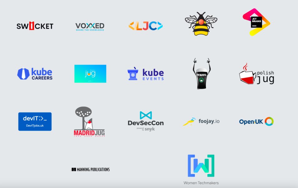 DevoxxUK's tweet image. 🎉🎉🎉Thankful Thursday 🎉🎉🎉
We just wanted to give a shoutout to all our amazing friends who have supported us on our #DevoxxUK2023 journey!
🙌 You all rock! 💪