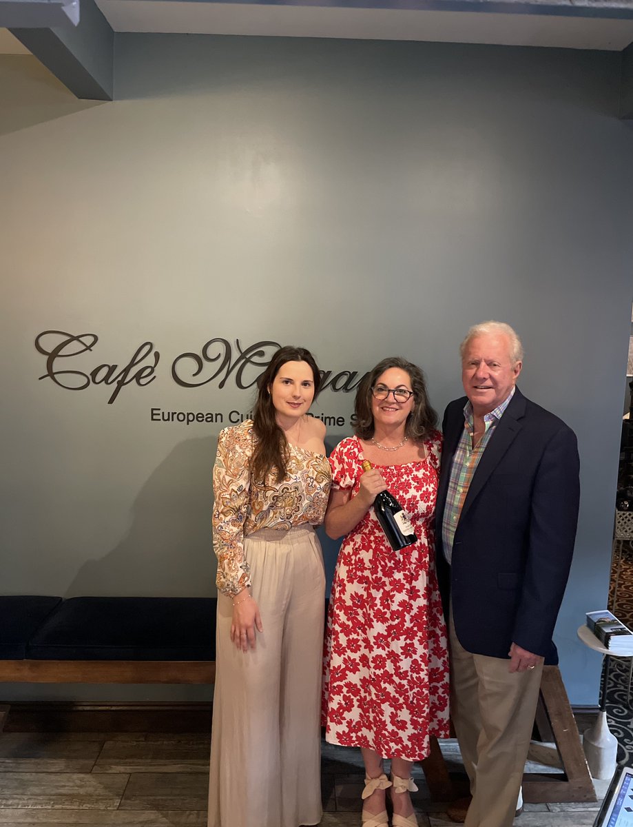 Thanks to our dear friends Lori and <a href="/JasonSteeleFla/">Jason Steele</a>, Chambert wines have made a “Tour de #Florida”. 🌴Single vineyard #wines featured at the prestigious Café Margaux was no doubt one of highlights of the tour ! #miami #gastronomy