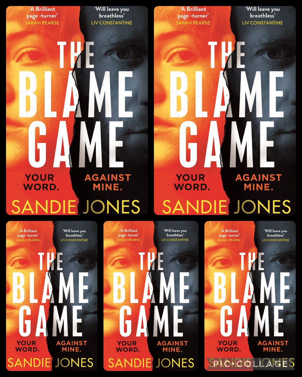 Matineegirl's tweet image. *GIVEAWAY*

This fantastic book #TheBlameGame @realsandiejones is out in paperback today and to celebrate the lovely lot @panmacmillan have given me FIVE copies to give to readers. 

RT and follow to enter.
UK only.
Ends 30/4/23