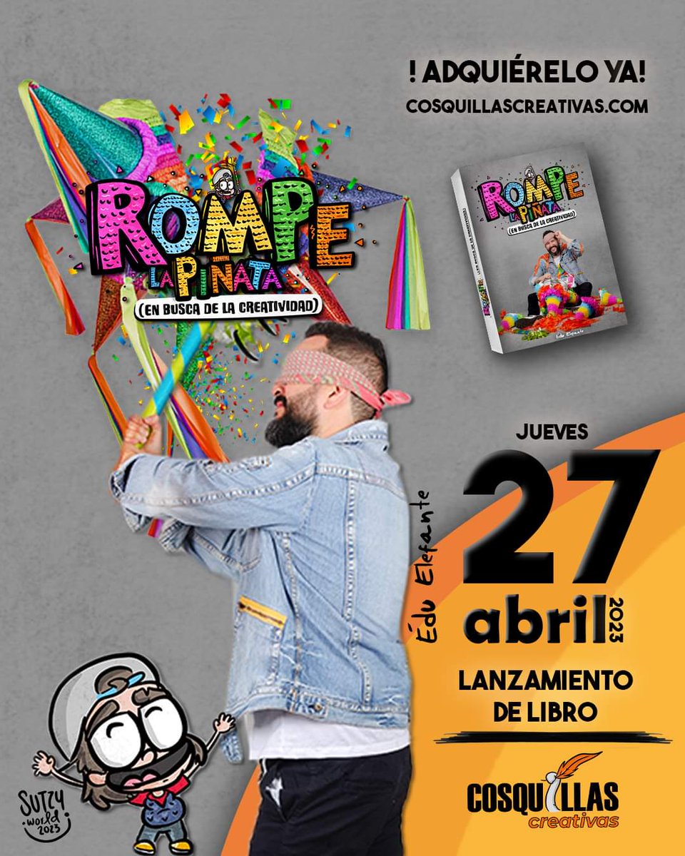 📣 Llego el día! 

📙 👈Pueden adquirir el libro en: cosquillascreativas.com