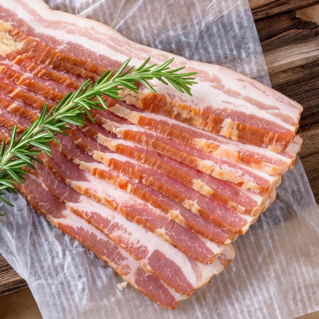 We take pride in our bacon and gammons, which are all cured at our facility in Skipton 🐑

We source our pork from Bedale in North Yorkshire, ensuring that we only use the highest quality meat. Our products are dry-cured in the traditional way, which … instagr.am/p/CriDfFCoSi0/
