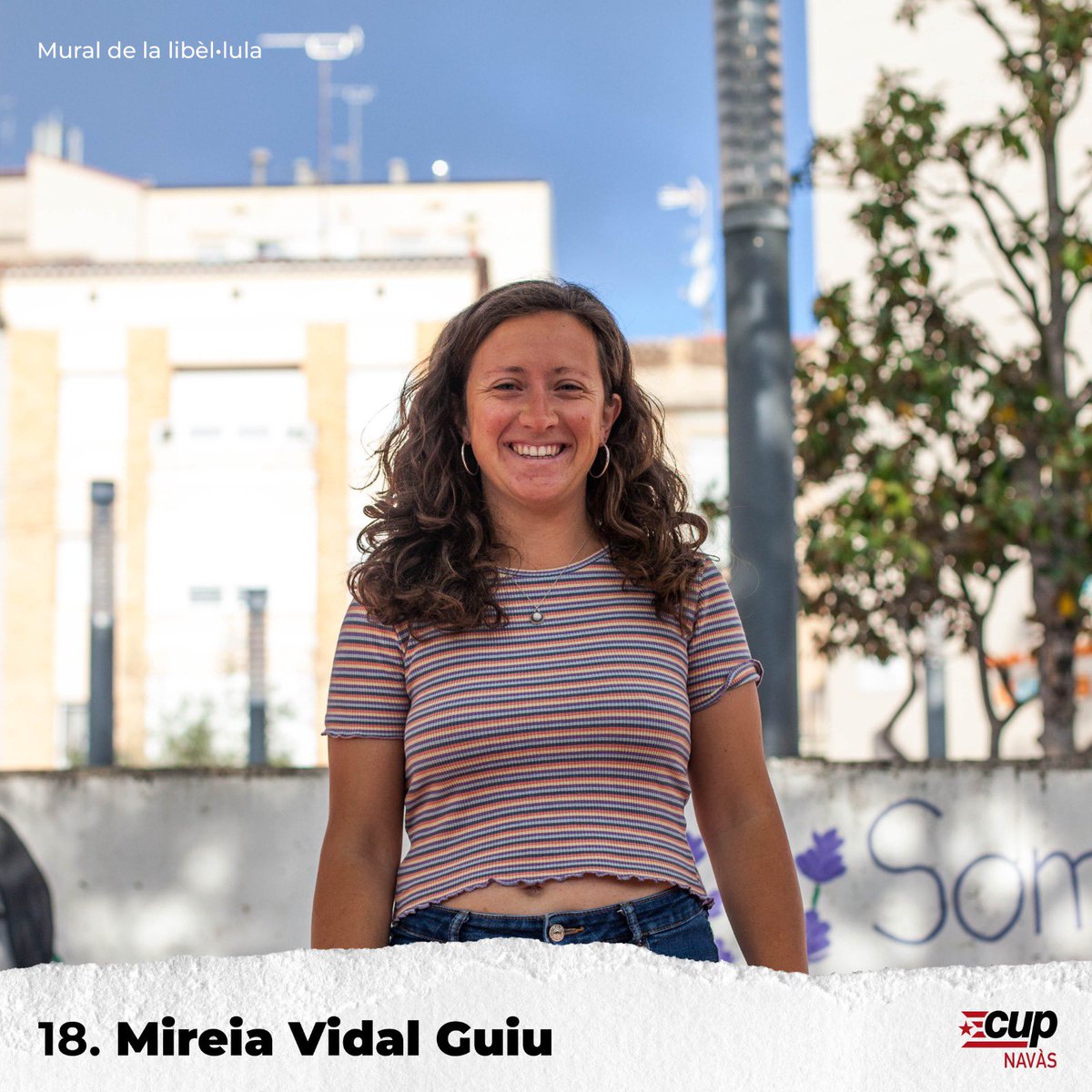 cupnavas's tweet photo. 1️⃣8️⃣ Mireia Vidal Guiu
28 anys
Soc graduada en Història, tinc un Postgrau en Violències Masclistes i estic estudiant Integració Social. Treballo acompanyant persones amb Síndrome de Down. He format part dels escoltes, bastoners, esbart, la bòbila, pàdel, la Feixa i la Libèl·lula. https://t.co/WFjm2qxS1h