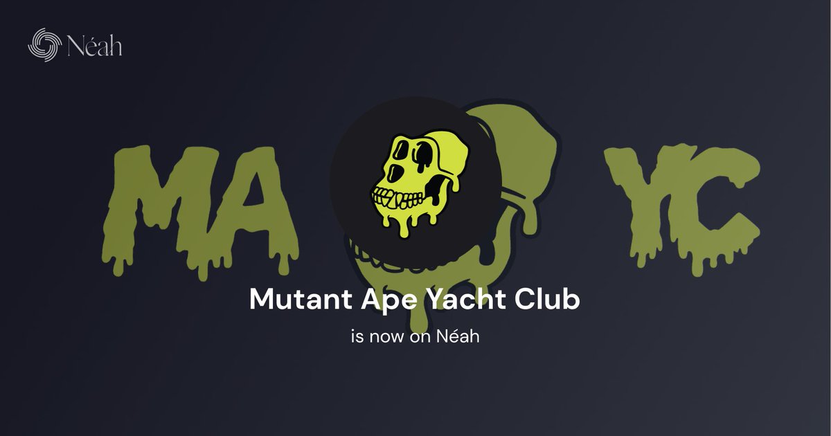 neahxyz's tweet photo. You can now stay up to date with all the Mutant Ape Yacht Club happenings on Néah!

https://t.co/eL4k7scyUY

@boredapeyc #MAYC https://t.co/9p8GIeowKM